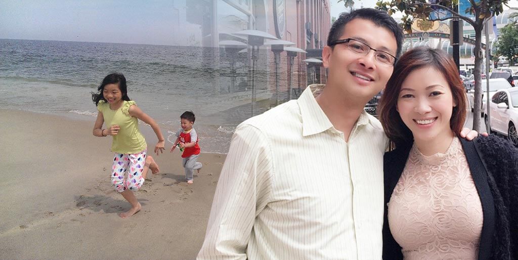 Family photo of Nguyen family.